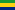 Flag for Gabono
